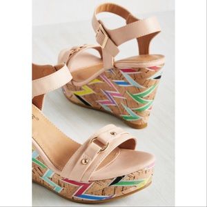 NIB-ModCloth-DbDk Fashion Carey Confetti  Sz 7.5